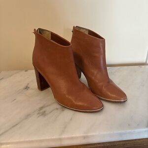 Ted Baker Tan Leather Ankle Boots
